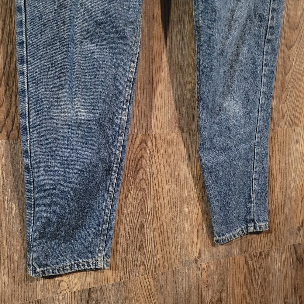 Vintage Lee Tapered Stone Wash Jeans Size 11 x 30 100% Cotton Union Made in USA - Picture 4 of 11